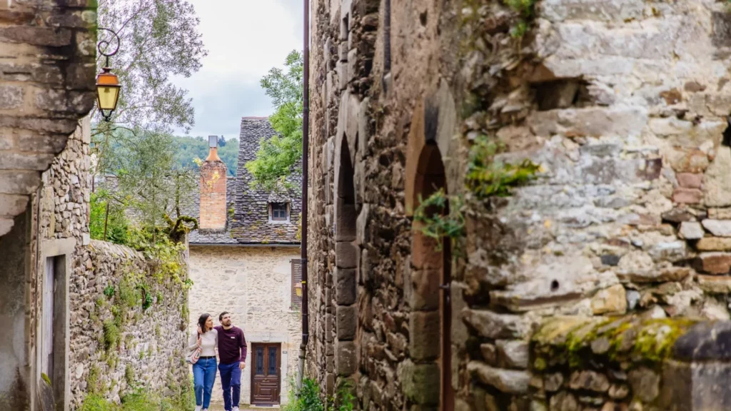 Villages pittoresques de Belcastel et Najac