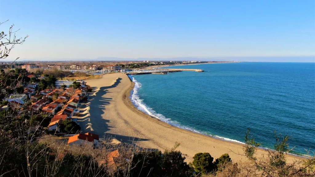 La plage du Racou à Argelès-sur-Mer